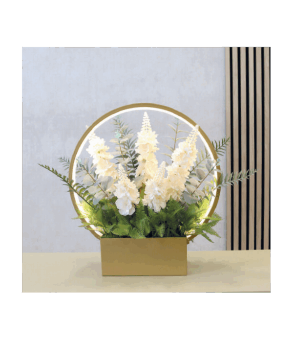 Floral  Led Lamp 44Cm