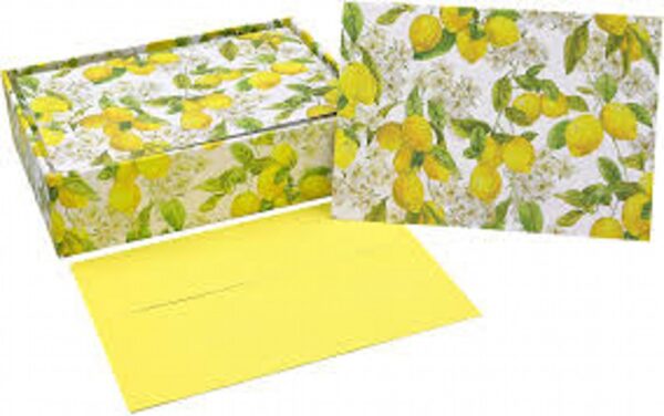 Note Card Amalfi Lemons