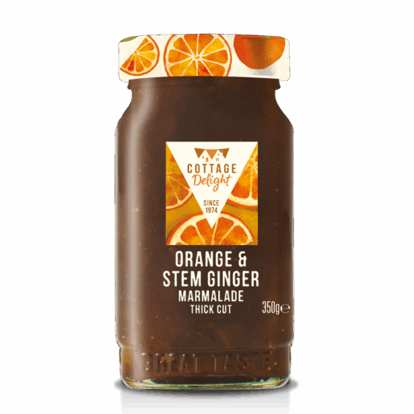 350g Orange And Stem Ginger Marmalade