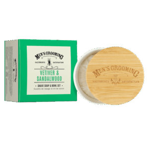 Vetiver & Sand Shave Soap&Bowl Set 100G