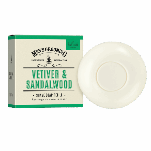 Vetiver & Sand Shave Soap Refill 100G