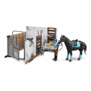 Horse Barn Toy Set
