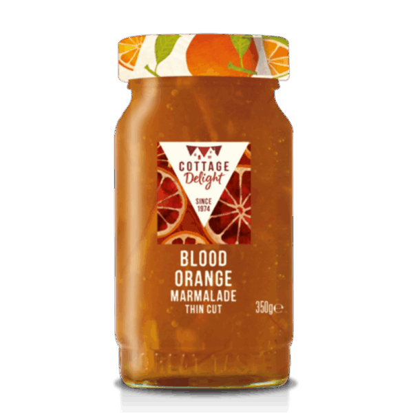 350g Blood Orange Marmalade Thin Cut