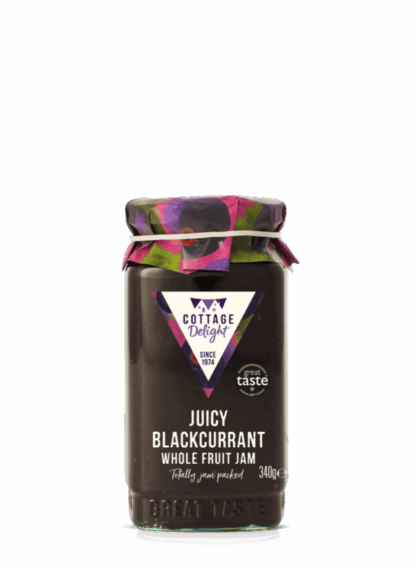 Juicy Blackcurrant Whole Fruit Jam