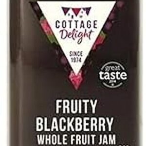 340g Fruity Blackberry Whole Fruit Jam