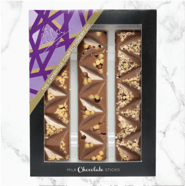 Trio Chocolate Sticks - Milk
