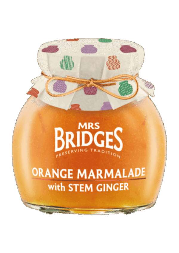 Mrs B Orange Marmalade With Ginger 340G