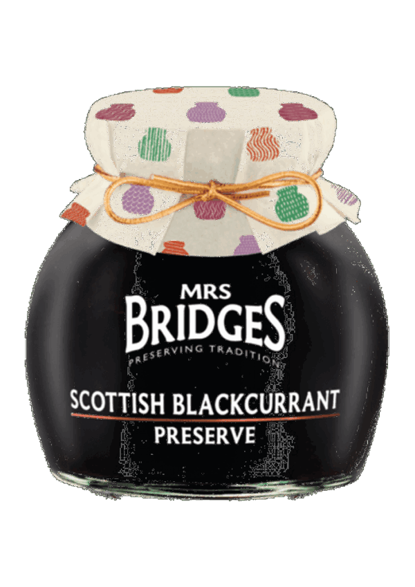 Mrs B Scottish Blackcurrant Preserve 340G