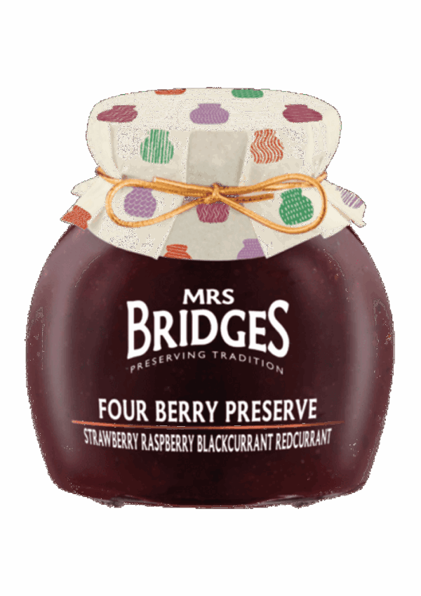 Mrs B Four Berry Preserve  340G