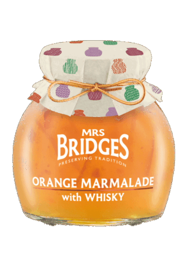 Mrs B Orange Marm & Whisky 340G