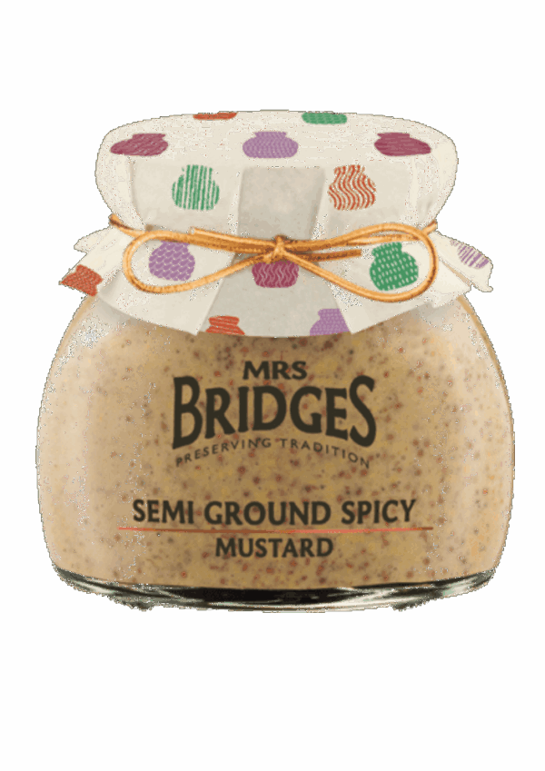 Mrs B Semi Ground Spicy Mustard 200G