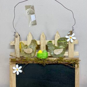 Plywood Easter Chalkboard
