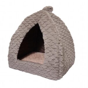 Grey And Pink Fleece Pyramid