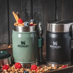 Legendary Food Jar + Spork 0.4L Green 0.4L