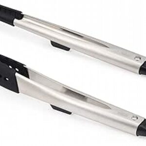 Elevate Fusion 2Pc Silicone Tong Set