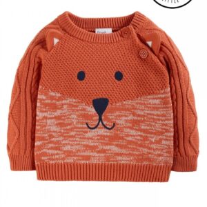 Caleb Character Knit Jumper Fox