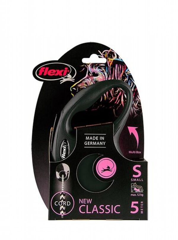 Flexi New Classic S Black - 5M Tape