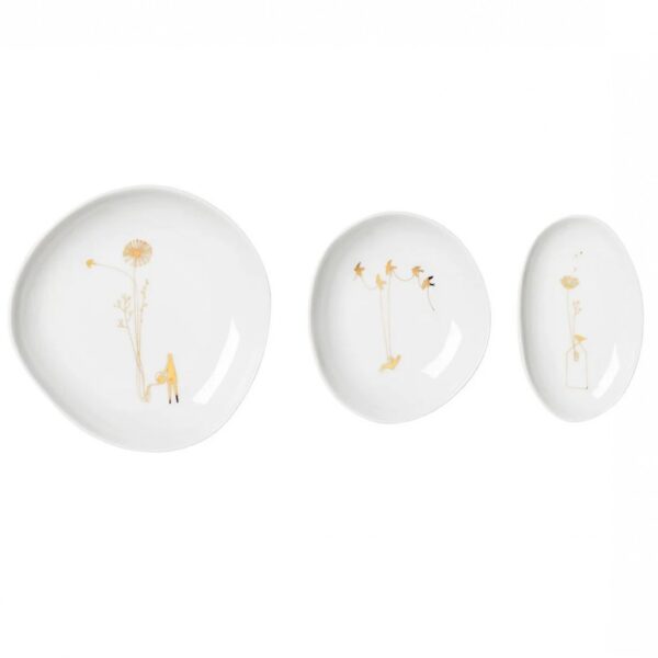 Wonderland Bowl Set Gold
