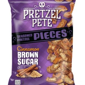 Pretzel Pete Pieces Cinnamon Brown Sugar