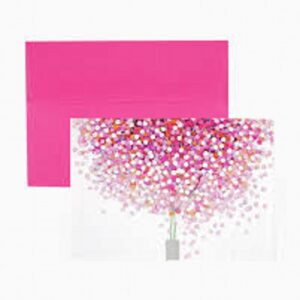 Note Card Lollipop Tree