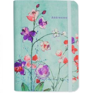 Address Book Fuchsia Blooms