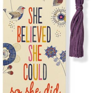 Beaded Bookmark She Believed She Could