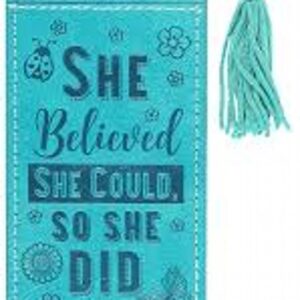Artisan Bookmark She Believed She Could