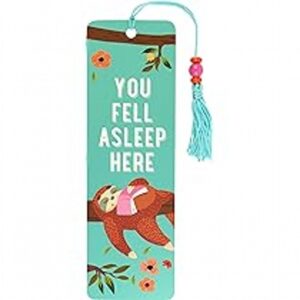 Beaded Bookmark You Fell Asleep Here
