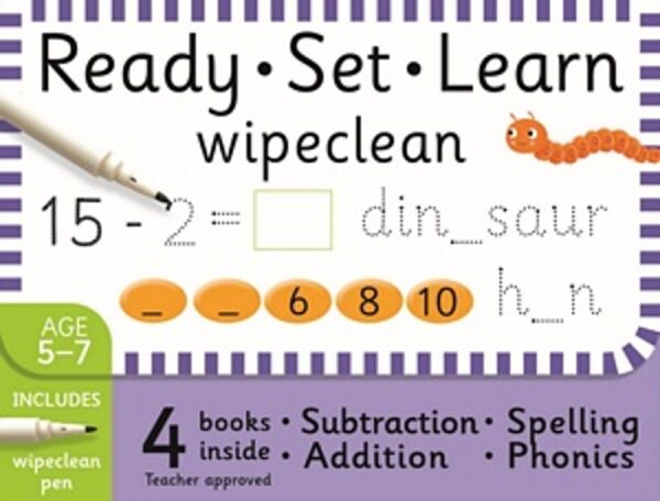 Ready Set Learn Wipe 5-7 RRP 12.99