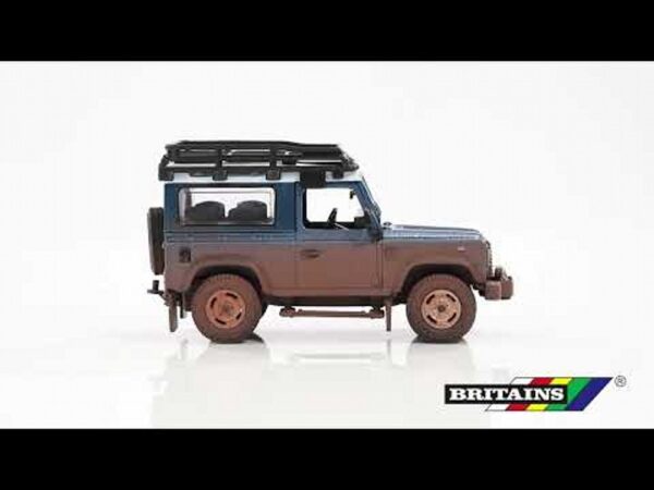 Muddy Land Rover Defender