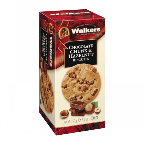 Chocolate Chunk And Hazelnut Biscuits