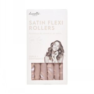 Danielle 12Pc Bendy Hair Rollers - Pink