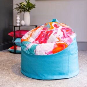 Cardinal Marble Bean Bag Chair
