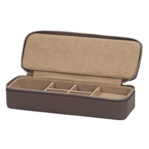 Mink Bonded Leather Travel Case