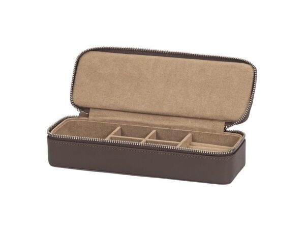 Mink Bonded Leather Travel Case