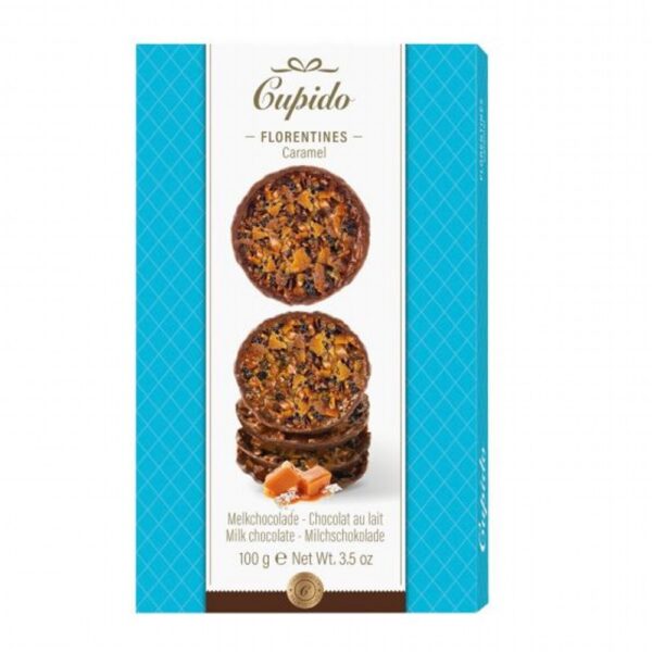 Chocolate Caramel Florentines 100G