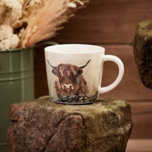 Dougal Highland Cow Mug Stoneware