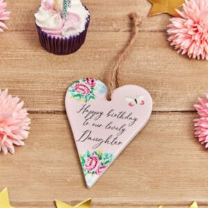 Daughter Birthday Hanger Pink