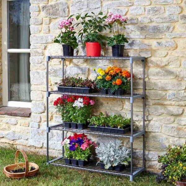 4 TIER GROZONE SHELVING