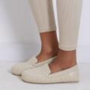Textured Moccasin Slippers Red 6