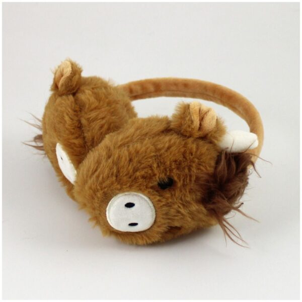 Warming Ear Muffs Highland Cow