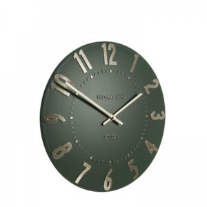 12'' Mulberry Wall Clock Olive Green
