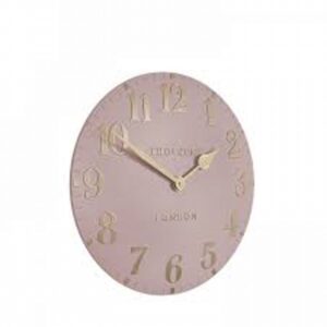 12'' Arabic Wall Clock Blush Pink