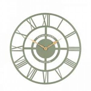 16" Bright Star Wall Clock Olive