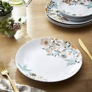 Bee Bloom Porcelain Diner Plate