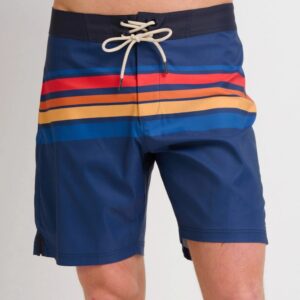 Retro Stripe Boardshorts