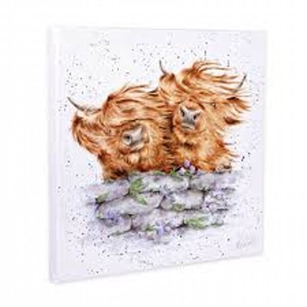 20Cm Blown Away Highland Cows