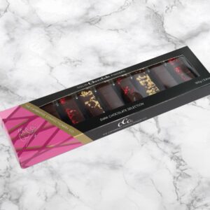 9 Dark Assorted Solid Chocol Fingers