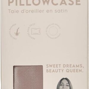 Danielle Satin Pillow Case - Taupe