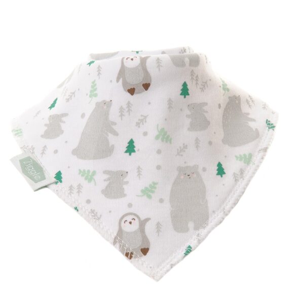 Cute Winter Animal Print Bib